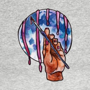 The Pink Moon T-Shirt